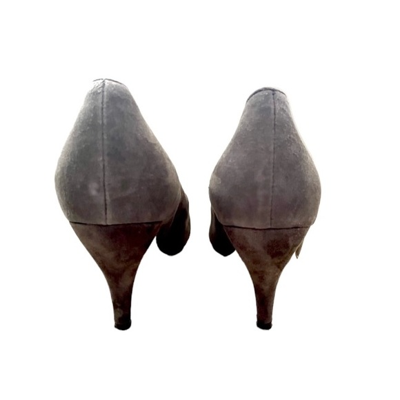 Juicy couture, soft suede leather, Olive grey colour, Pointed toe, Heels Size 10 - Picture 4 of 4